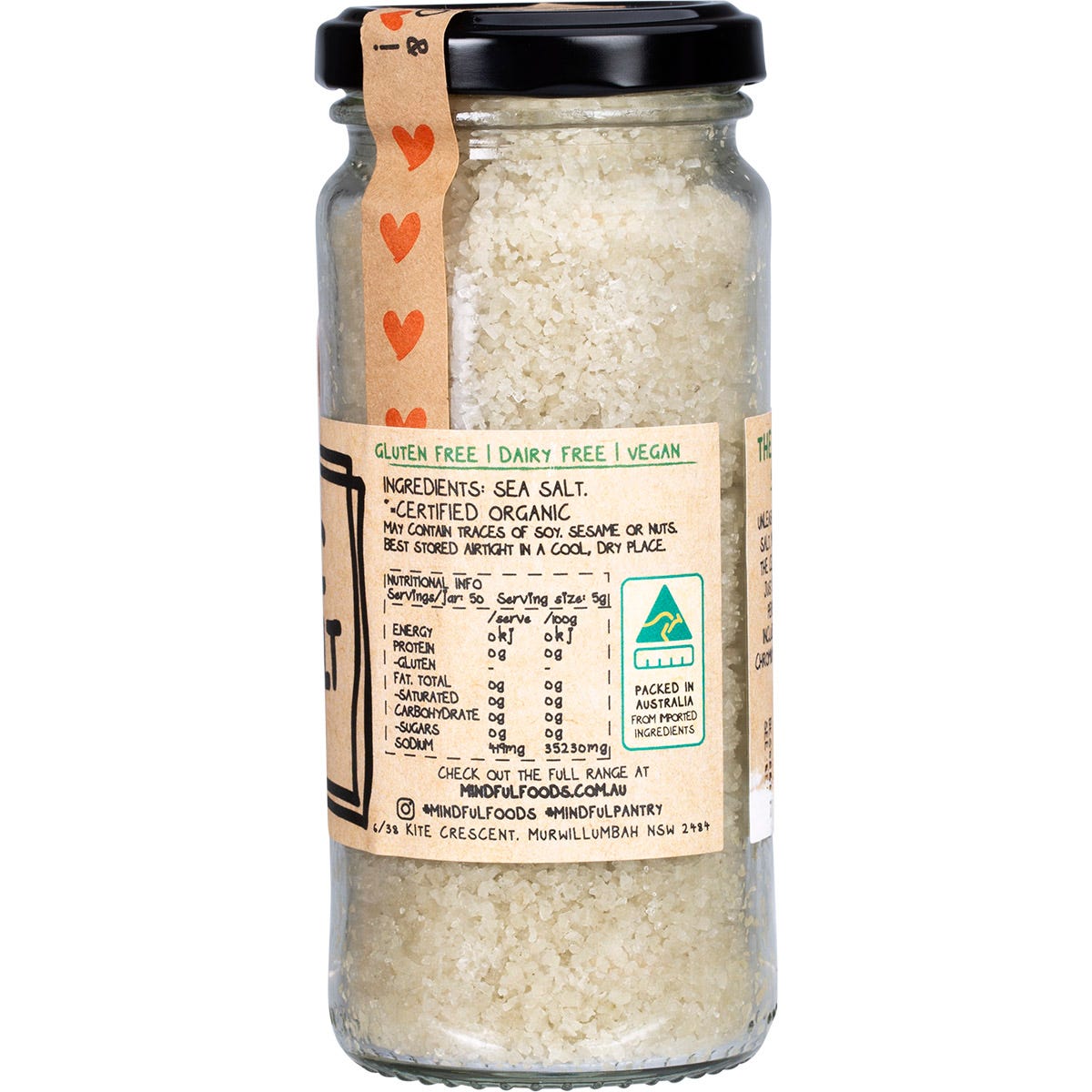 Mindful Foods Celtic Sea Salt 250g - Mindful Foods