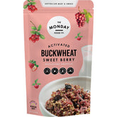 The Monday Food Co. Activated Buckwheat Granola Sweet Berry 270g - The Monday Food Co.