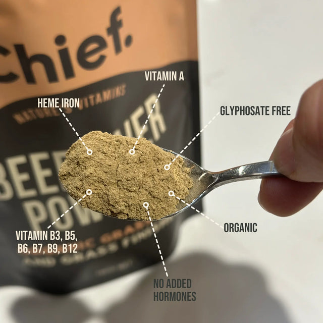 Chief Organic Beef Liver Powder