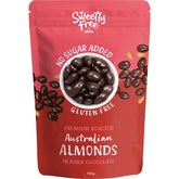 PBco Sweetly Free Almonds Dark Chocolate No Sugar Added 110g - PBco
