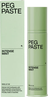 Peg Paste Natural Toothpaste with Hydroxyapatite Intense Mint 190g - Peg Paste