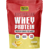 Protein Supplies Australia Australian Whey Protein Banana 500g - Protein Supplies Australia