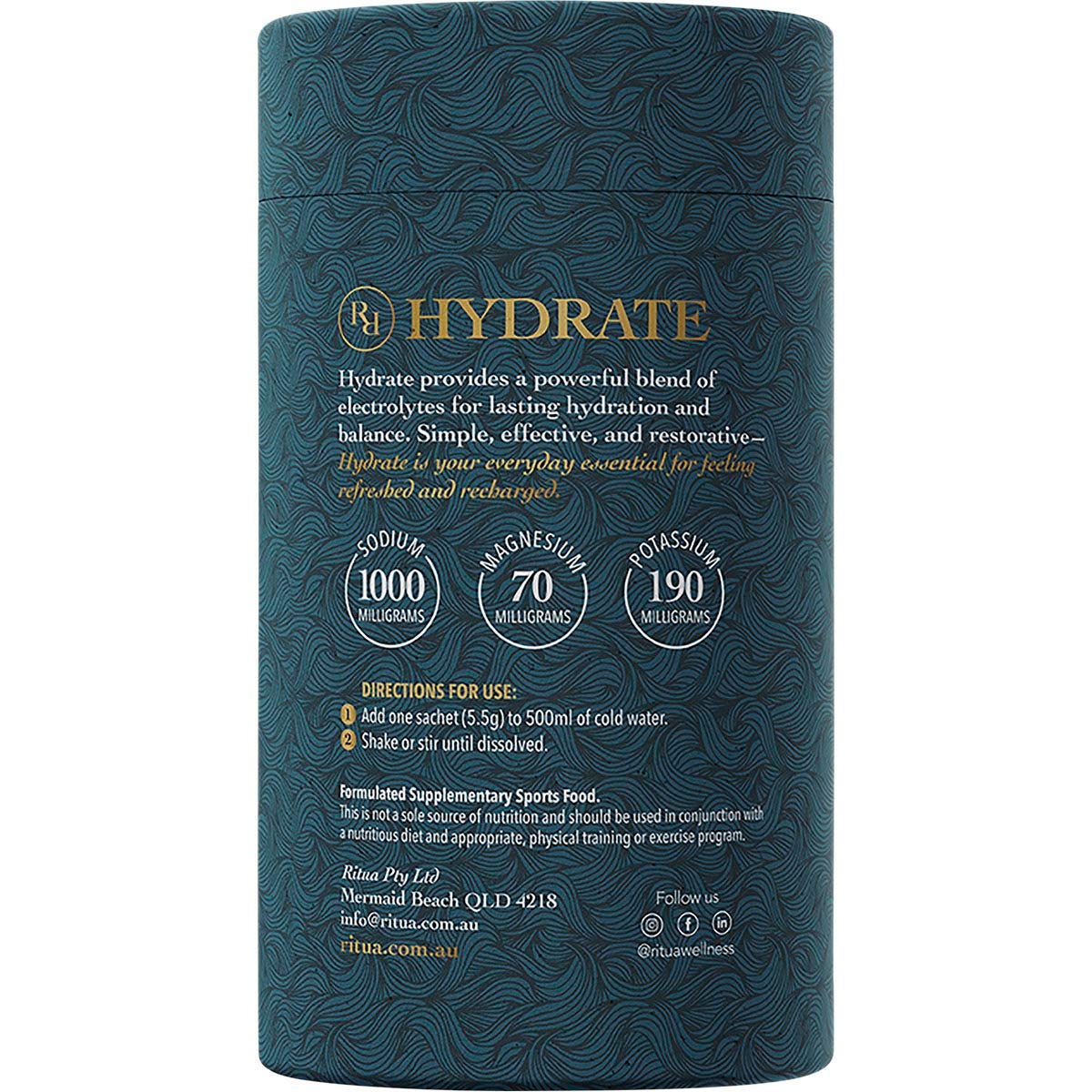 Ritua HYDRATE Berry 30x5.5g - Ritua