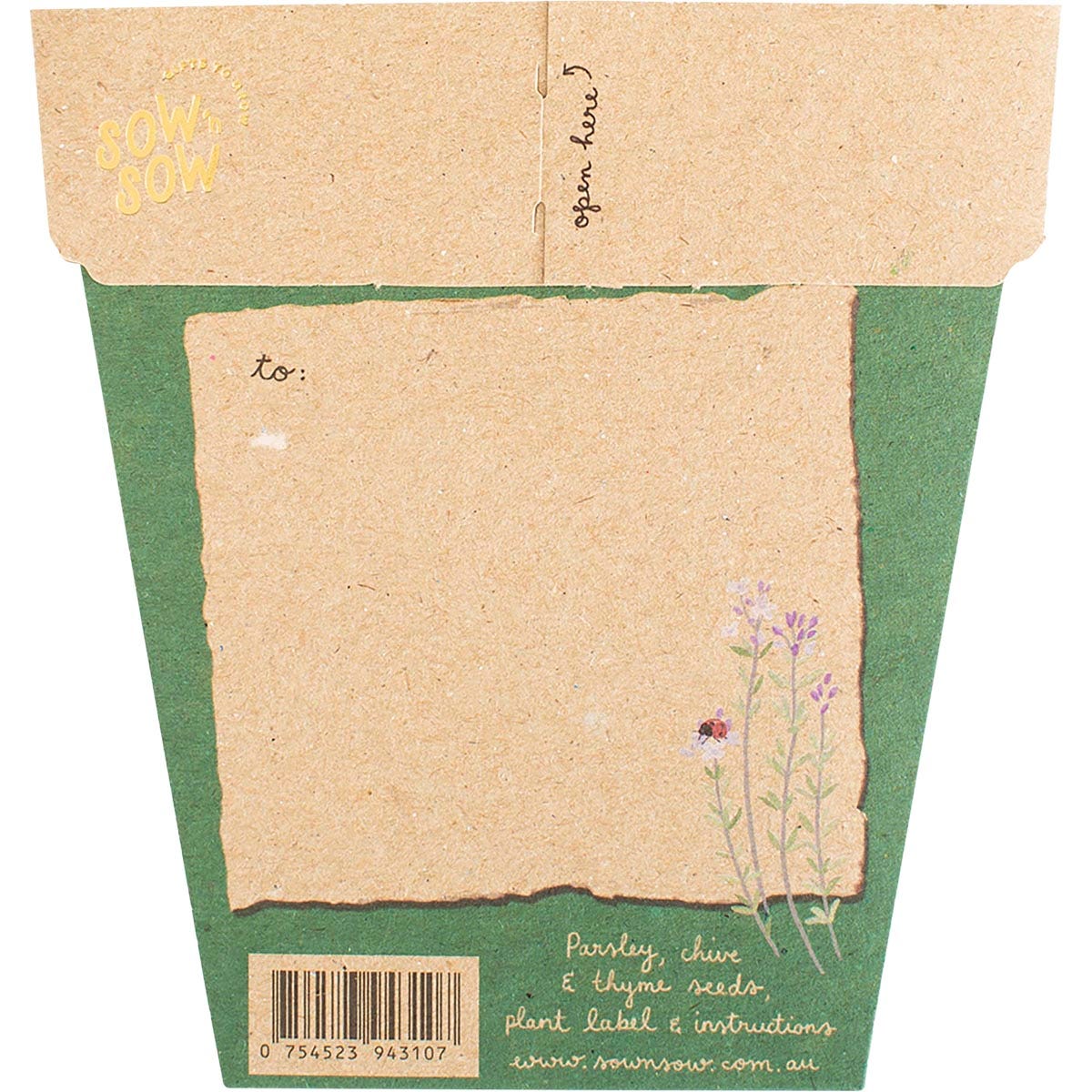 Sow 'n Sow Gift of Seeds Merry Christmas - Sow 'n Sow
