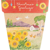 Sow 'n Sow Gift of Seeds Christmas Sunflowers - Sow 'n Sow
