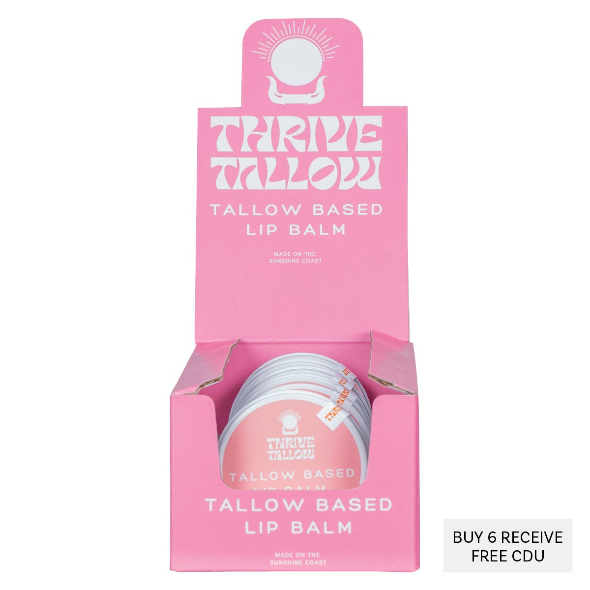 Thrive Tallow Tallow Based Lip Balm 35ml - Thrive Tallow