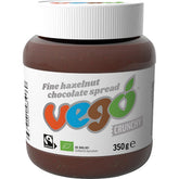 Vego Hazelnut Chocolate Spread Crunchy 6x350g - Vego