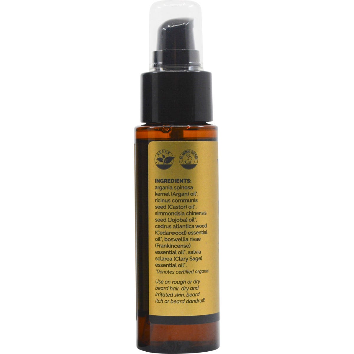 Vrindavan Beard Oil Gold 60ml - Vrindavan