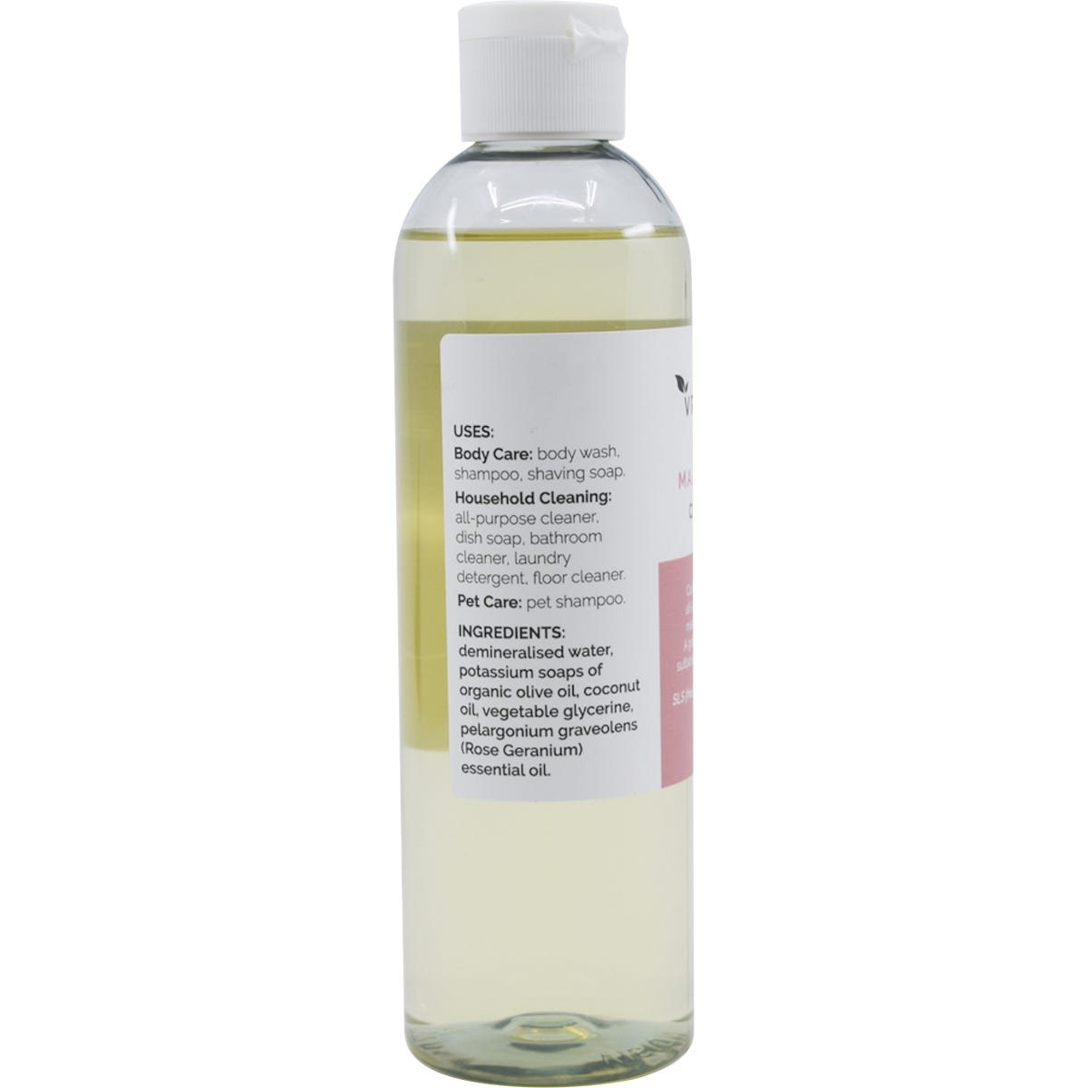 Vrindavan Castile Soap Majestic Rose 250ml - Vrindavan