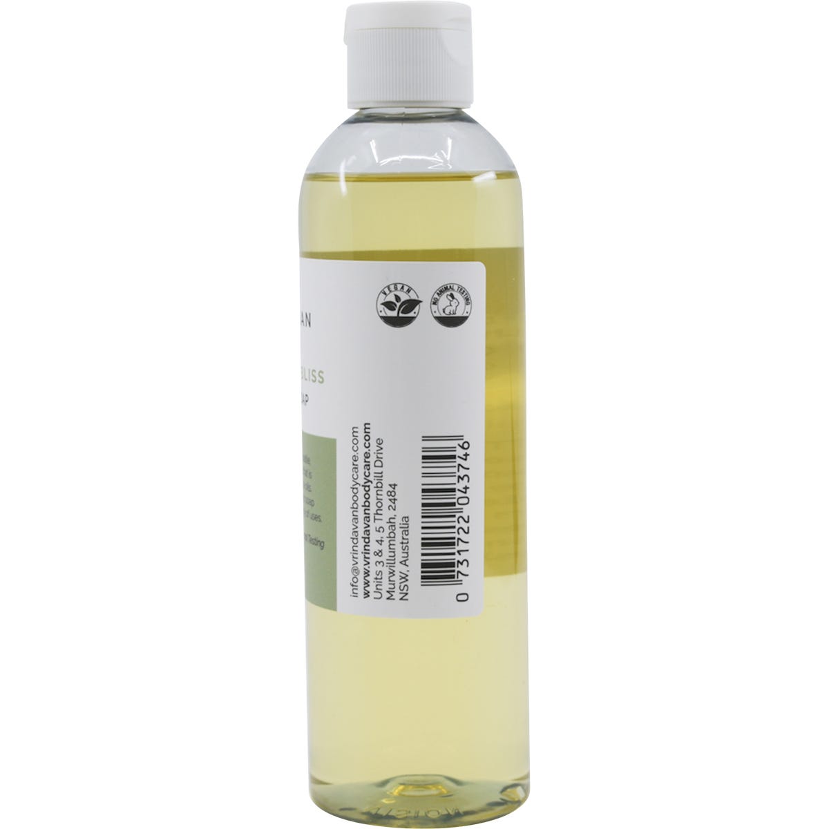 Vrindavan Castile Soap Patchouli Bliss 250ml - Vrindavan