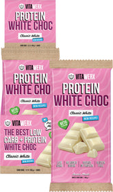 Vitawerx Protein White Choc Bar 12x100g - Vitawerx