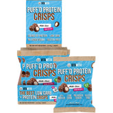 Vitawerx Puff'd Protein Crisps Milk Choc 10x60g - Vitawerx