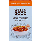 Well & Good Vegan Bolognese with Macaroni 110g - Well & Good