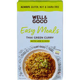 Well & Good Thai Green Curry with Low GI Rice 120g - Well & Good