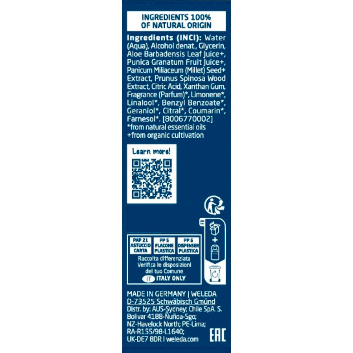 Weleda 5 in 1 Multi-Action Serum Men 30ml - Weleda