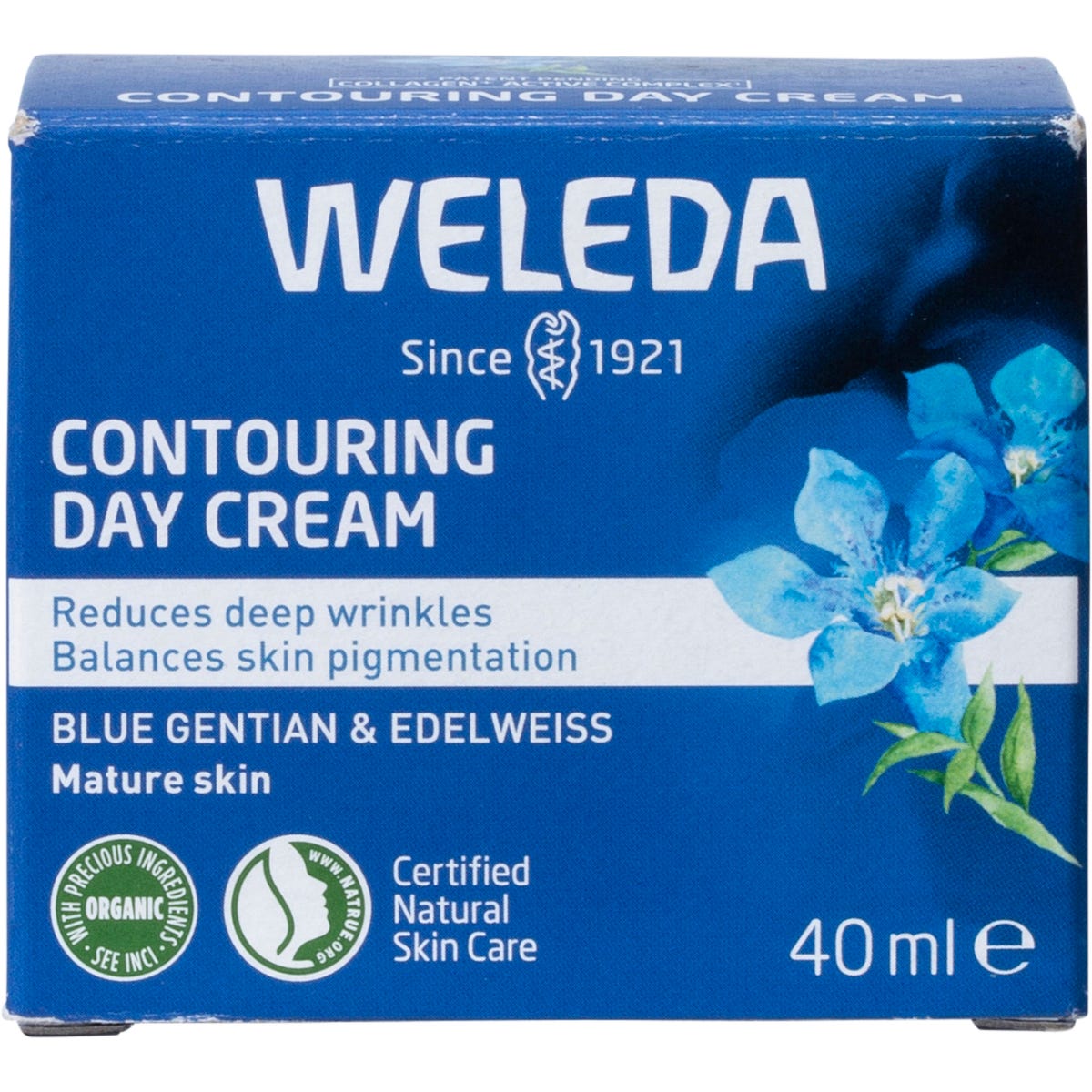 Weleda Contouring Day Cream Blue Gentian & Edelweiss 40ml - Weleda