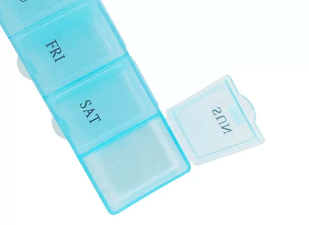 7 Day Pill Organiser Box