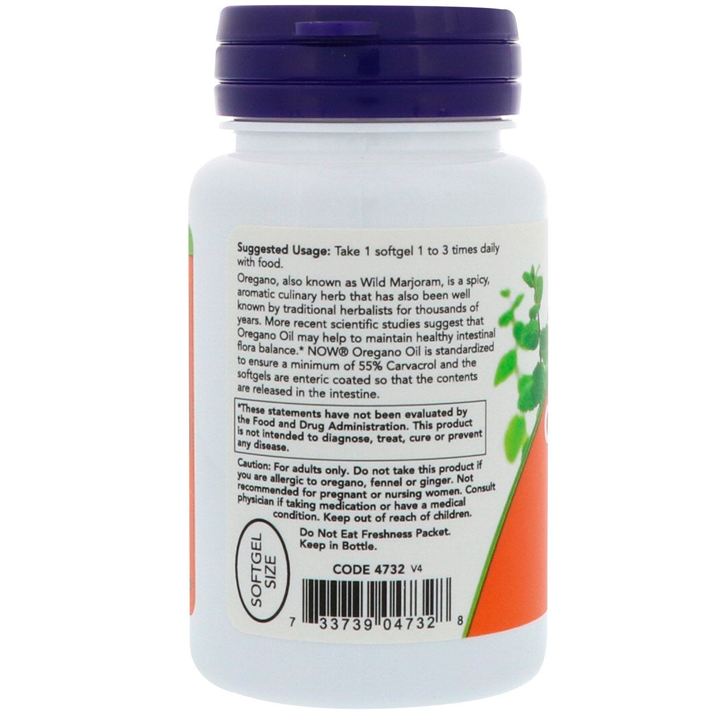 Now Foods, Oregano Oil, 90 Softgels - The Supplement Shop