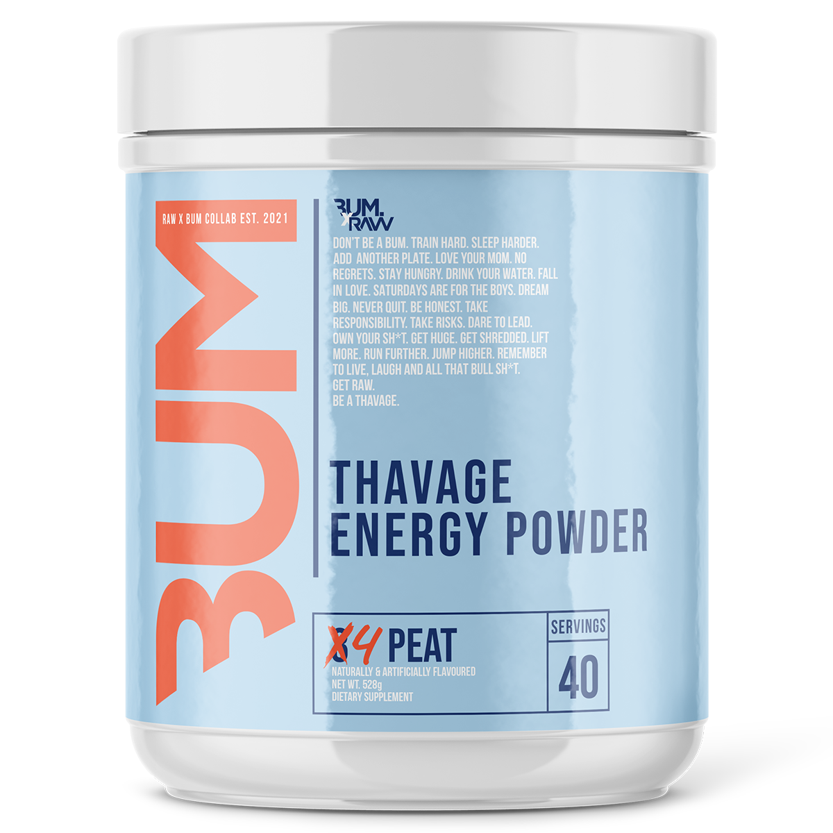 CBUM Thavage Pre-Workout 40 Servings