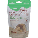 2die4 Live Foods Organic Activated Brazil Nuts 120g