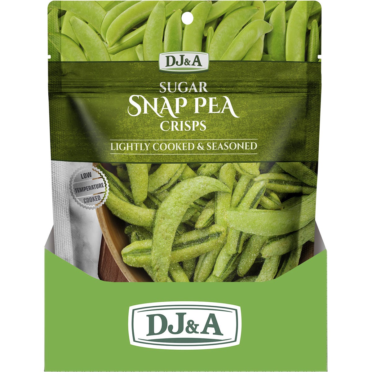 DJ&A Sugar Snap Pea Crisps 10x30g