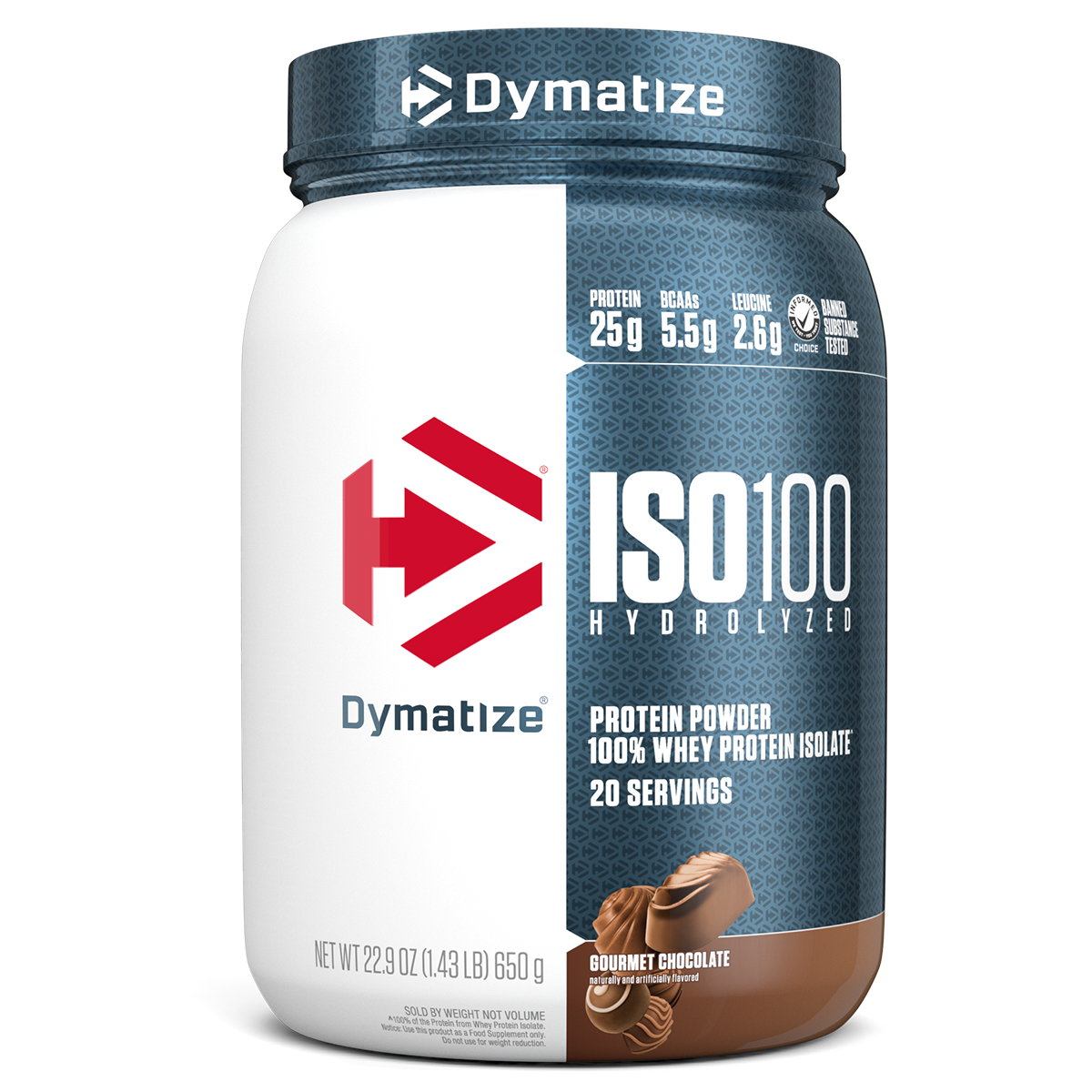 DYMATIZE NUTRITION ISO 100 Hydrolyzed 100% Whey Protein Isolate
