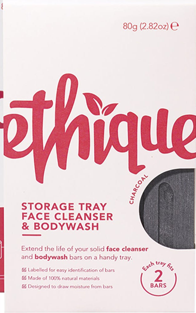 Ethique Storage Tray Face Cleanser & Bodywash Charcoal
