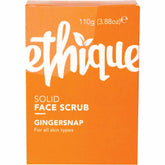Ethique Solid Face Scrub Bar Gingersnap 110g