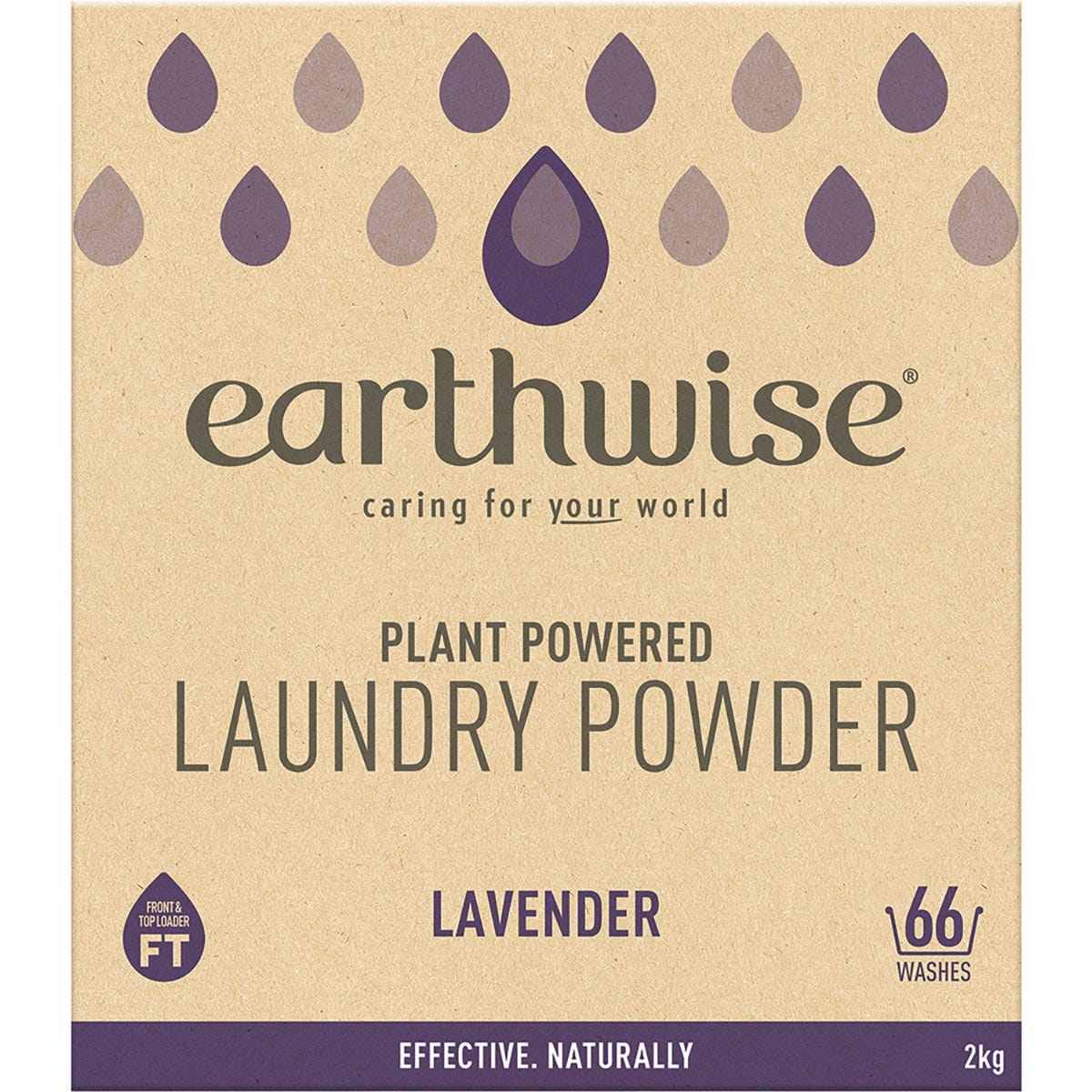 Earthwise Laundry Powder Lavender 2kg