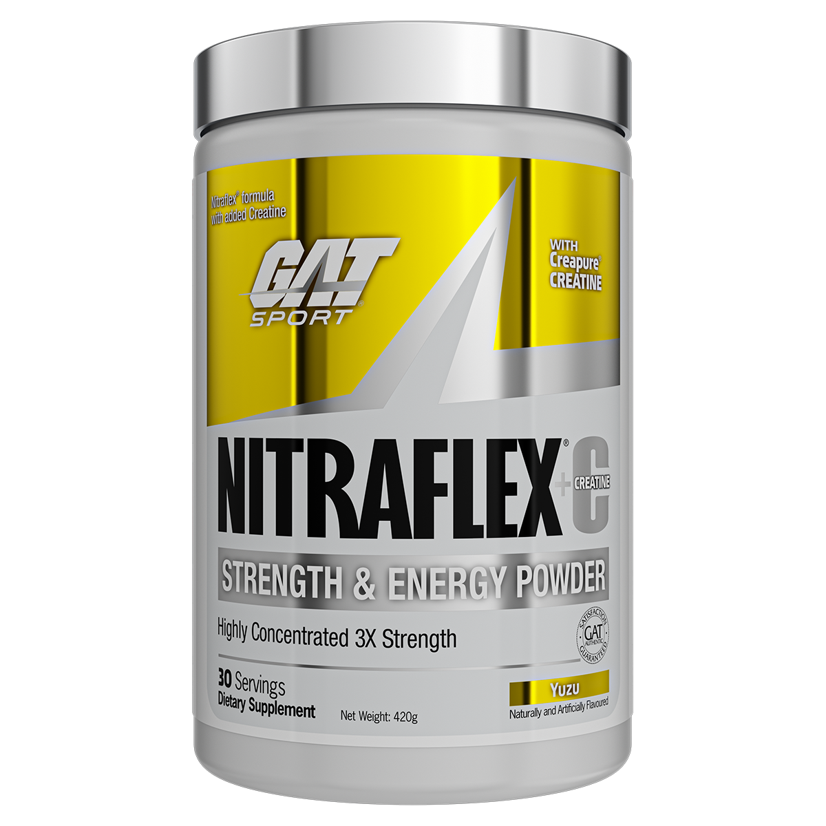 GAT Nitraflex + C with Creapure Creatine 30 Servings