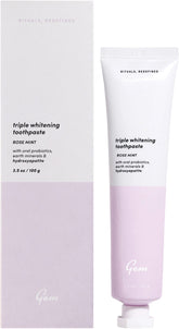 Gem Toothpaste Triple Whitening Rose Mint 100g
