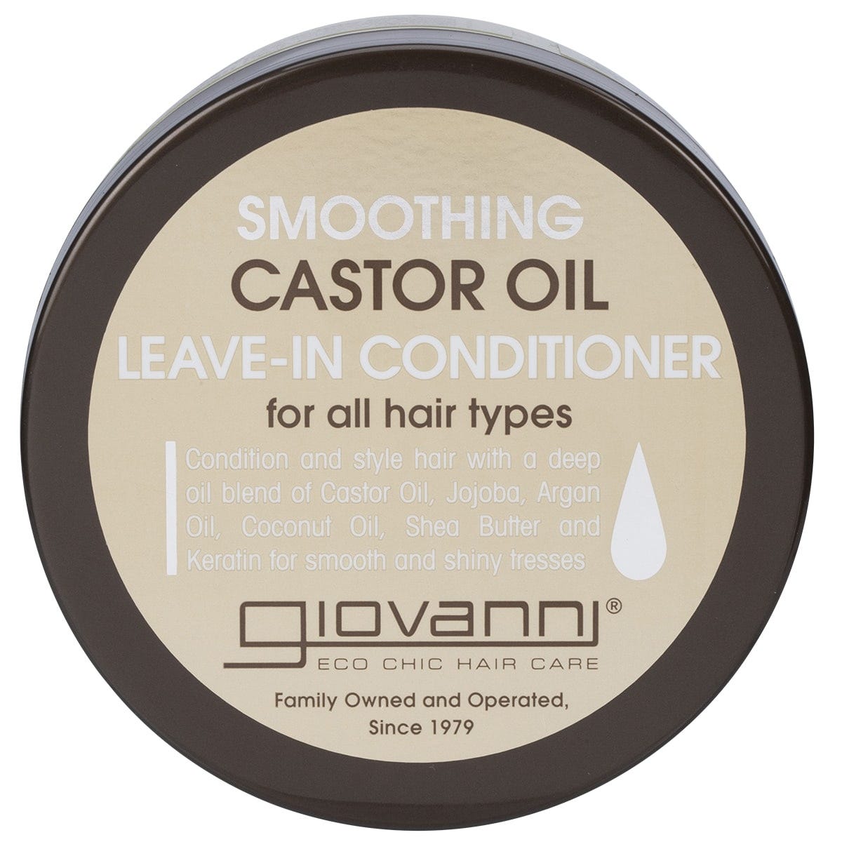 Giovanni Leave in Conditioner Castor Oil All Hair 340ml