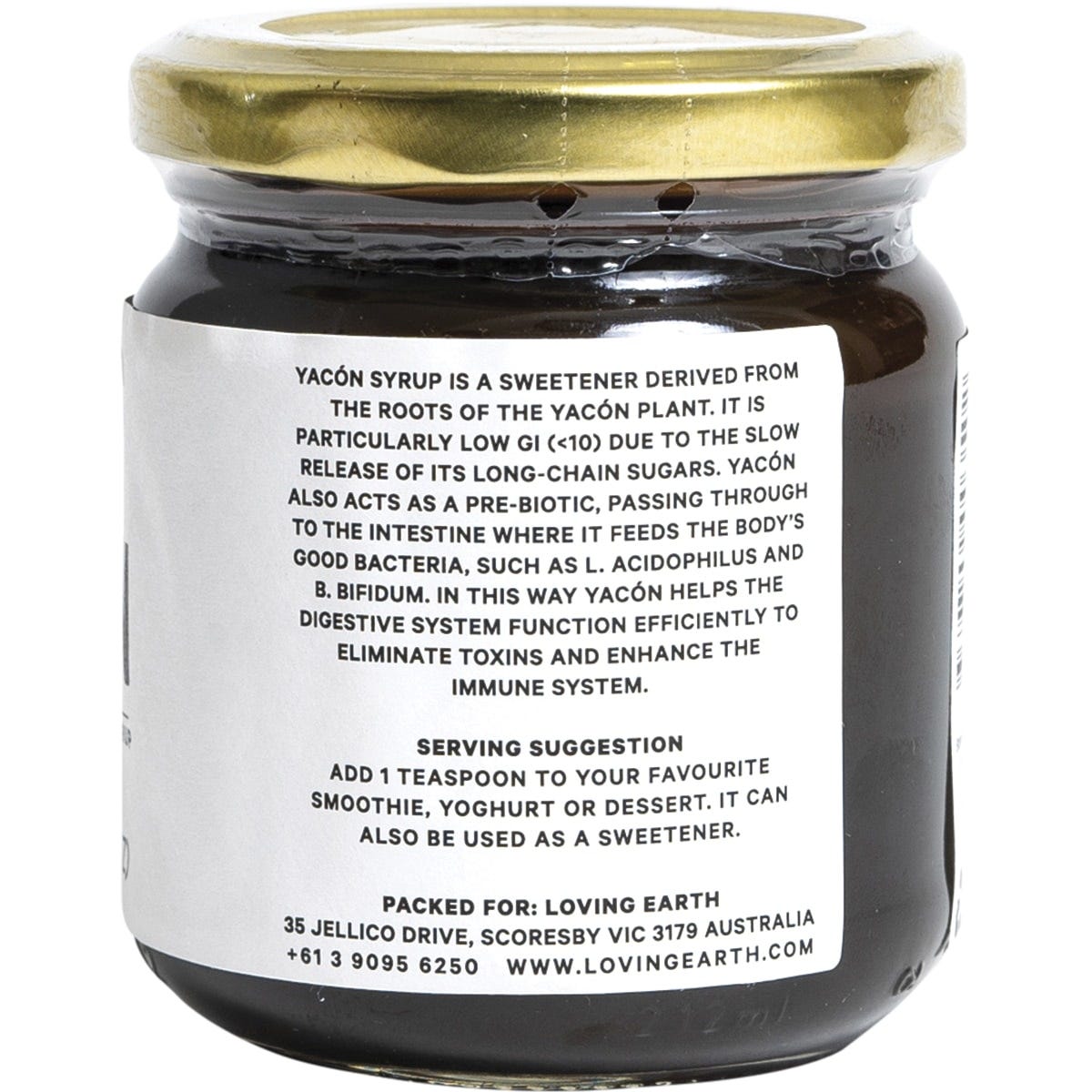 Loving Earth Yacon Syrup 250g