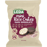Leda MINI RICE CAKES Dark Chocolate 6x60g