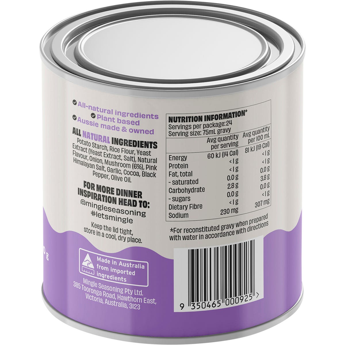 Mingle Gravy Mushroom Umami 6x120g