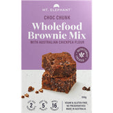Mt. Elephant Wholefood Brownie Mix Choc Chunk 350g