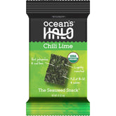 Ocean's Halo Seaweed Snacks Chili Lime 12x4g