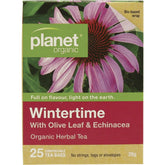 Planet Organic Herbal Tea Bags Wintertime 25 bags