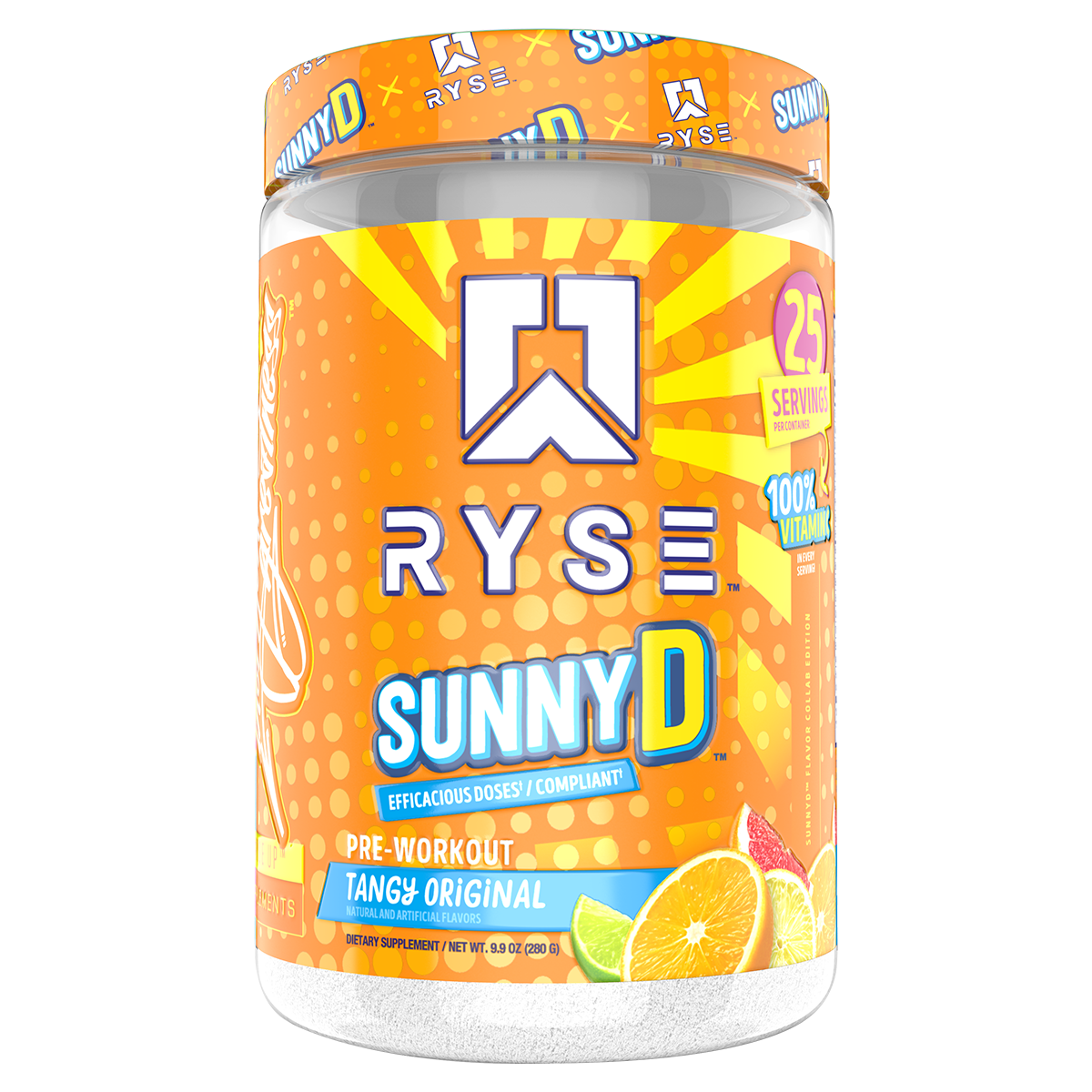 Ryse Blackout Pre Workout 25 Servings