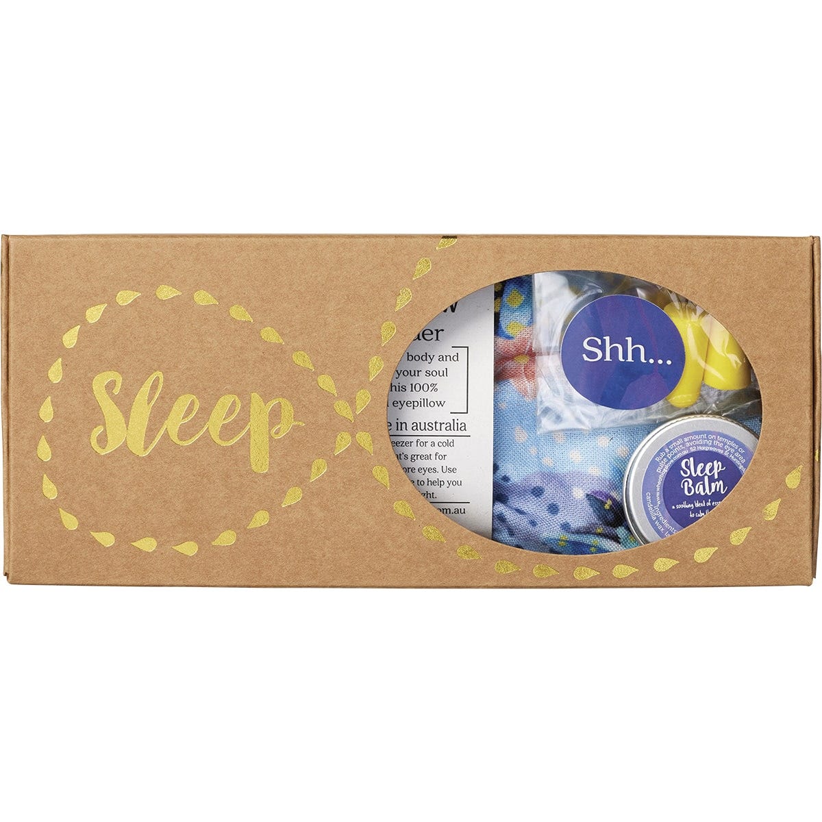 Wheatbags Love Sleep Gift Pack Blue Cockatoo Lavender Scented 3pk