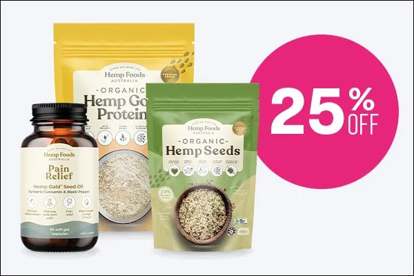 Hemp Foods Australia | ADDITIONAL 25% OFF