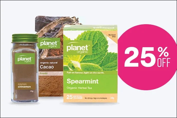 Planet Organic | ADDITIONAL 25% OFF