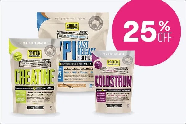 Protein Supplies Australia | ADDITIONAL 25% OFF