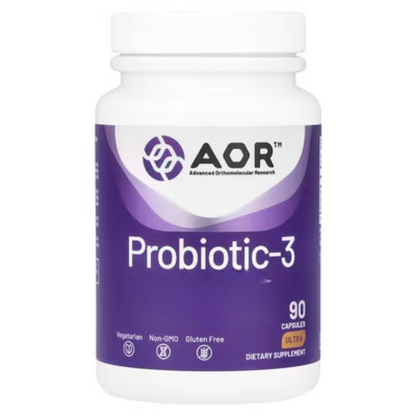 Advanced Orthomolecular Research AOR Probiotic-3