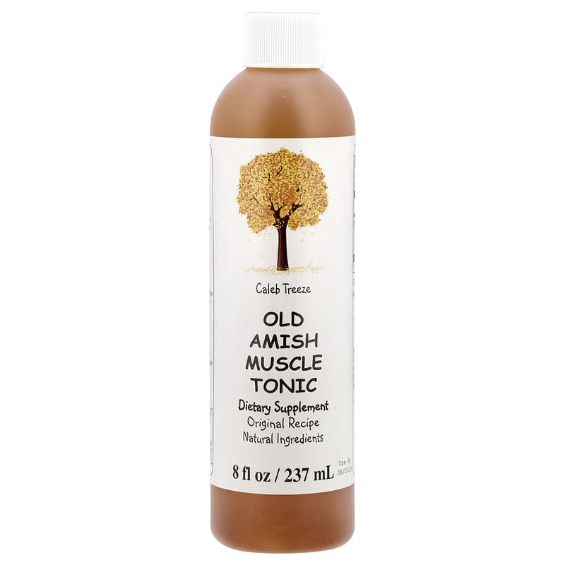 Caleb Treeze Organic Farm Old Amish Muscle Tonic 237 ml