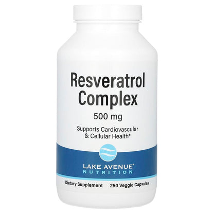 Lake Avenue Nutrition Resveratrol Complex 500 mg