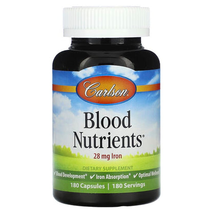 Carlson Blood Nutrients Capsules