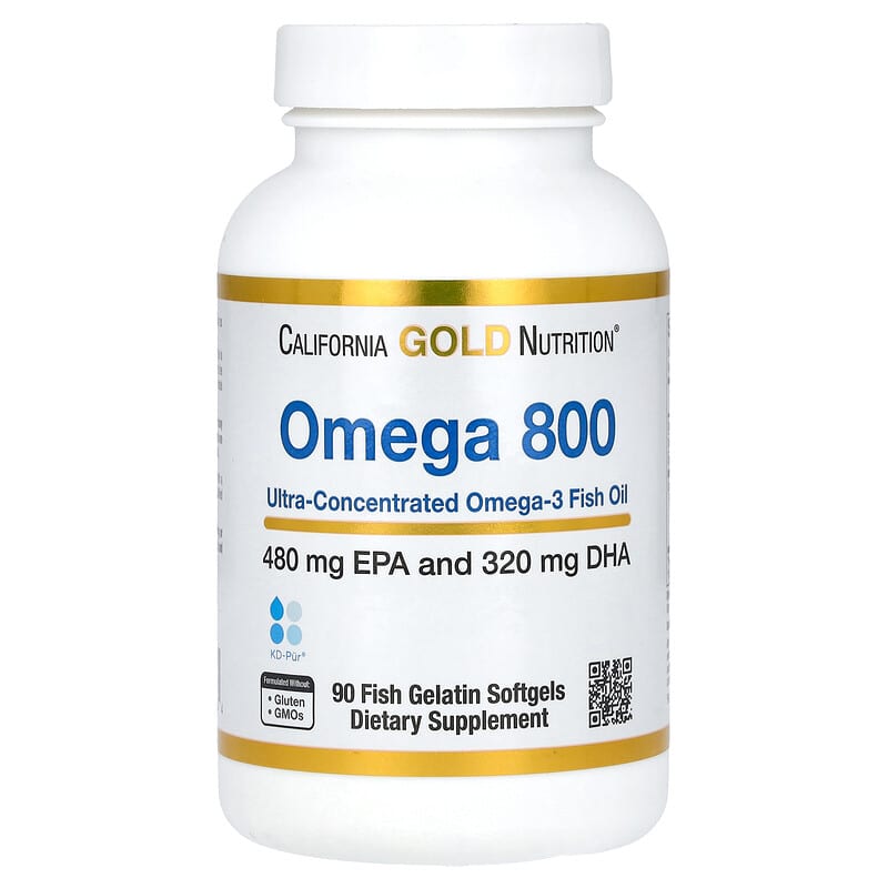 California Gold Nutrition, Omega 800 Fish Oil