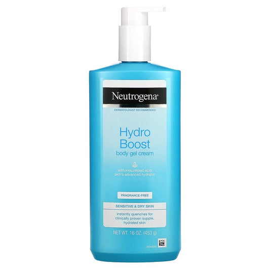 Neutrogena Hydro Boost Body Gel Cream Fragrance-Free 453g