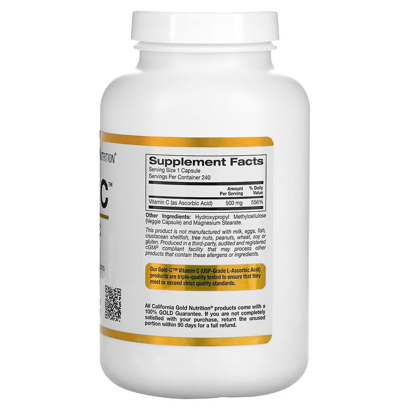 California Gold Nutrition, Gold C, USP Grade Vitamin C